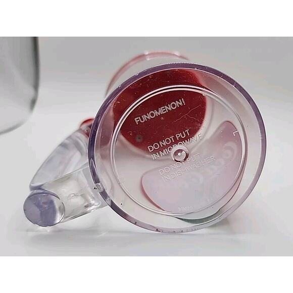 Vintage 1997 Coca Cola Singing Polar Bear Plastic Mug Cup Flip Top Coke UNTESTED - Picture 7 of 7